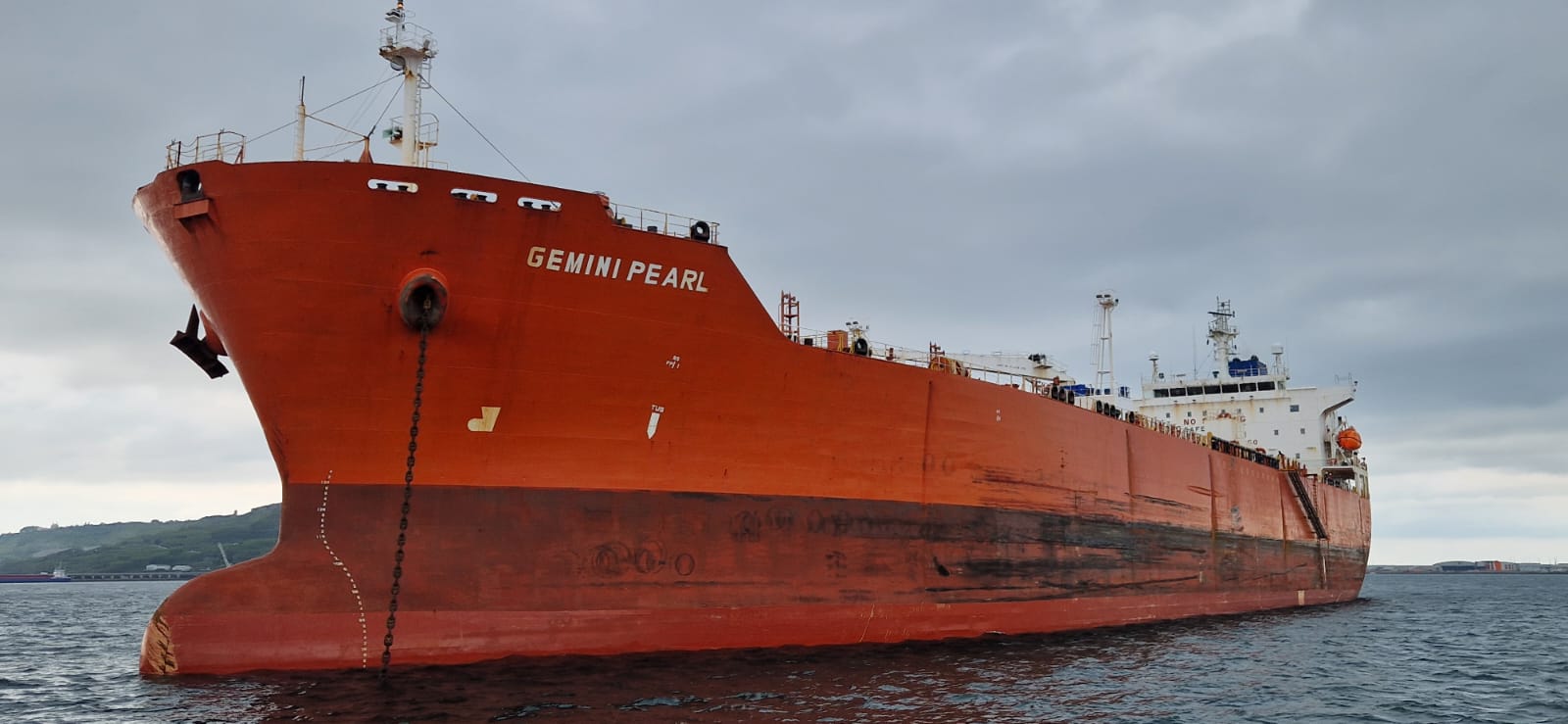 class in-water surveys UK on the Gemini Pearl