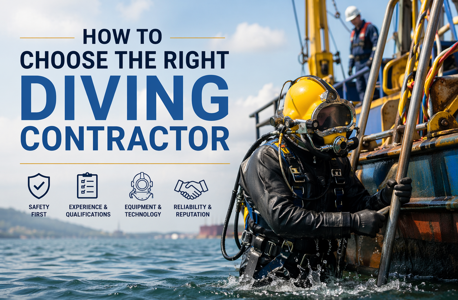 how to choose the best diving contractor UK