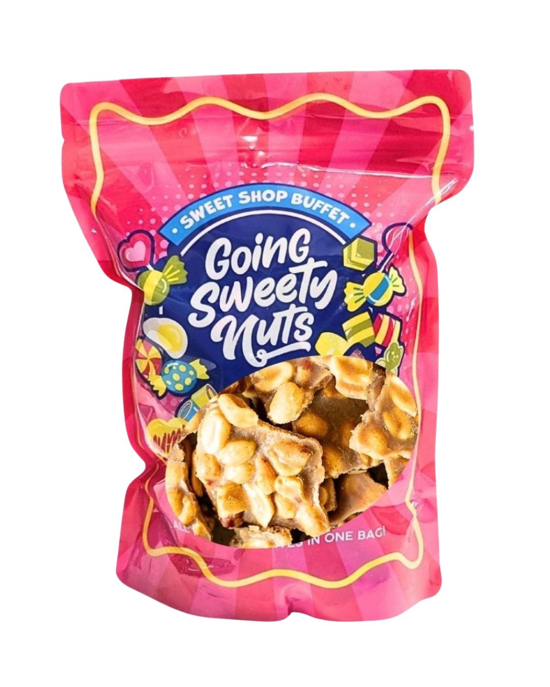 Peanut Brittle In A 500g Pack