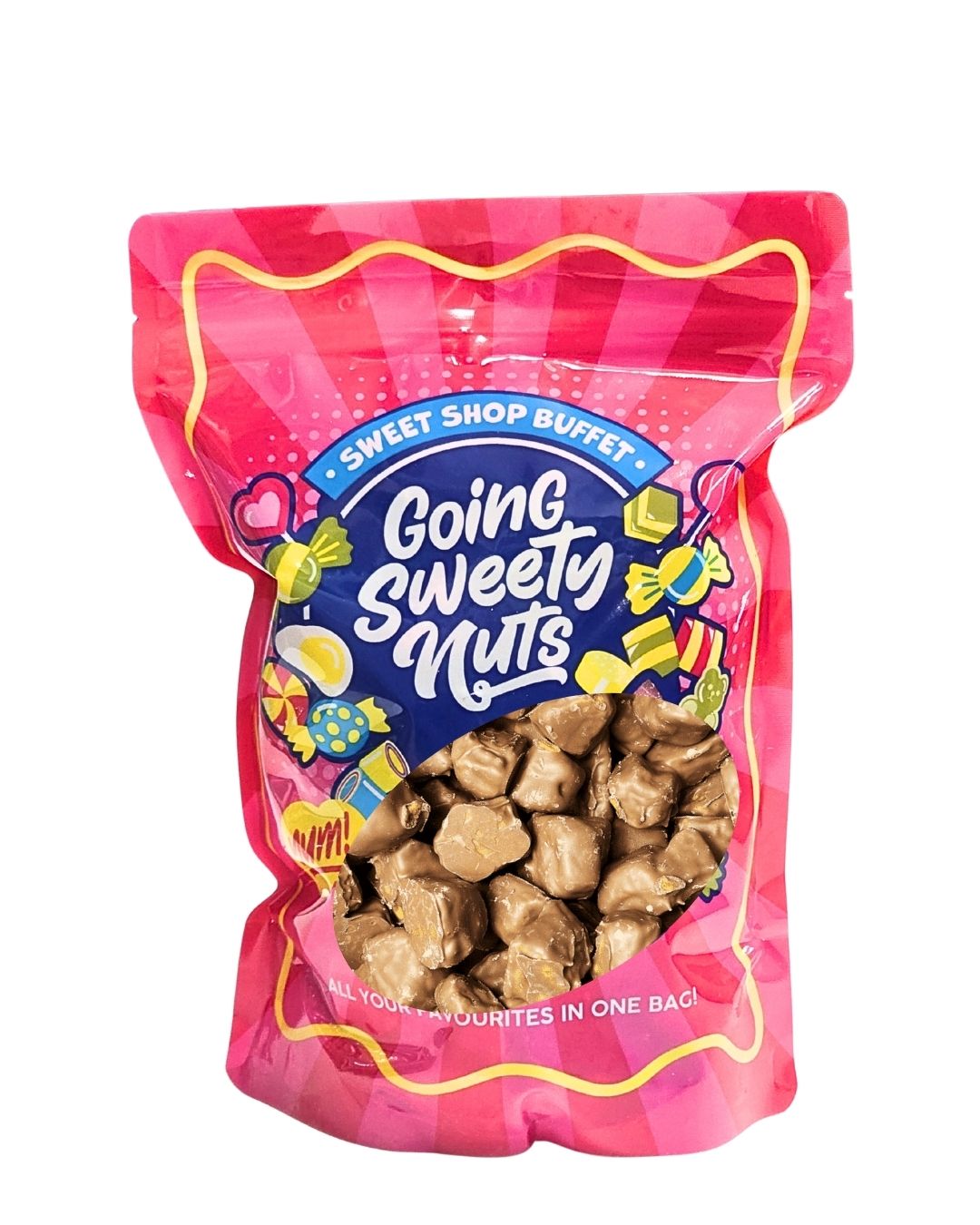 Chocolate Toffee Honeycomb In A 400g Pack