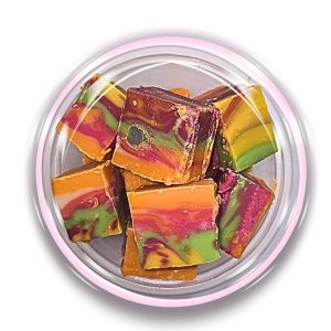 Jelly Bean Fruit Fudge  (per 100g)