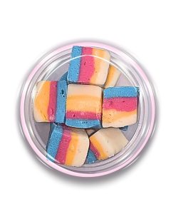 Bubble-gum Nougat  (per 100g)