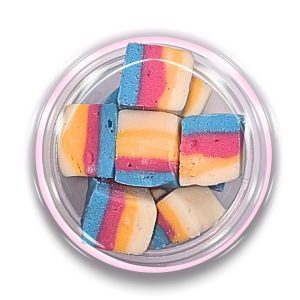 Bubble-gum Nougat  (per 100g)