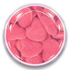 Jelly Filled Strawberry Hearts