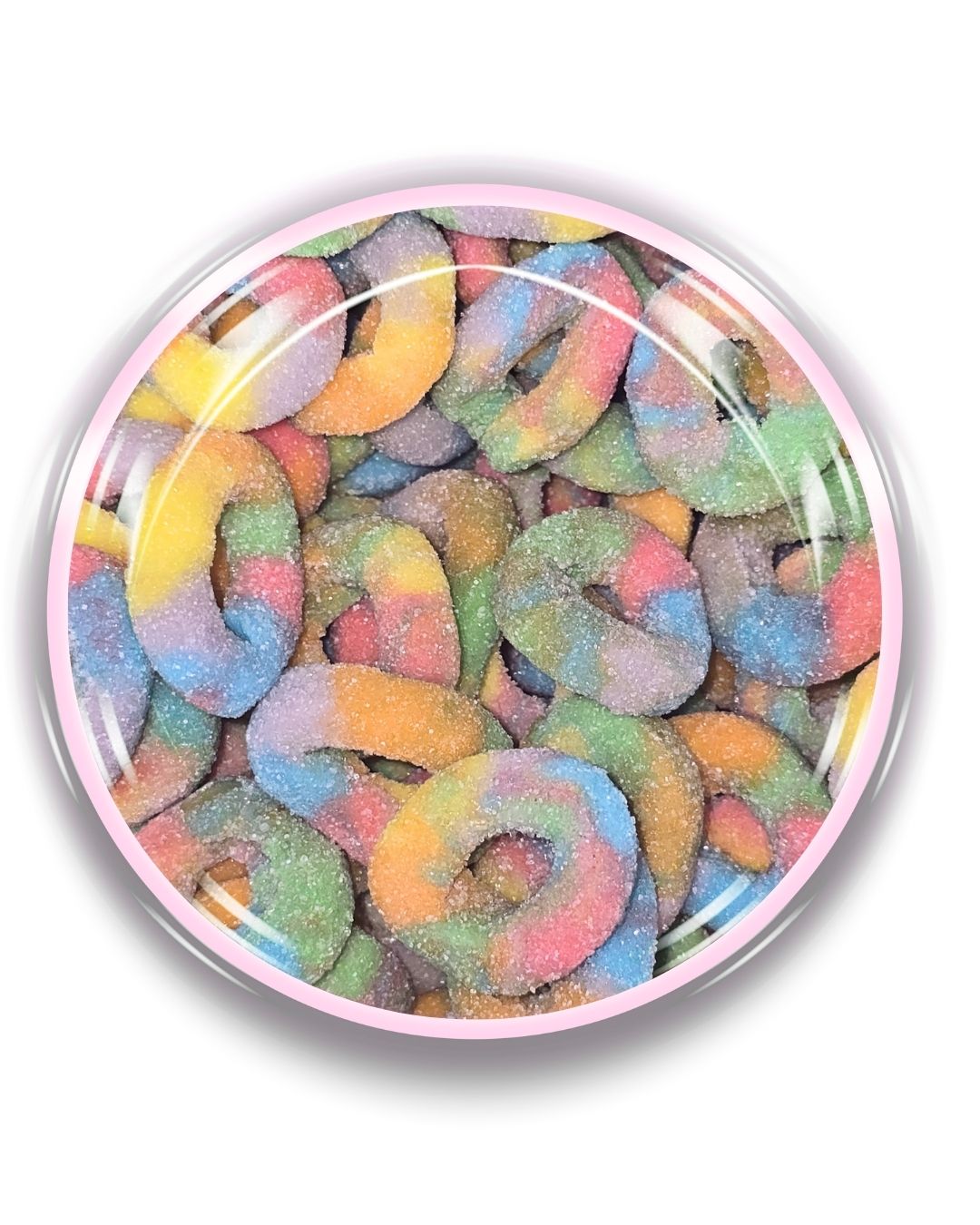 Fizzy Fruit Multi Coloured Rings