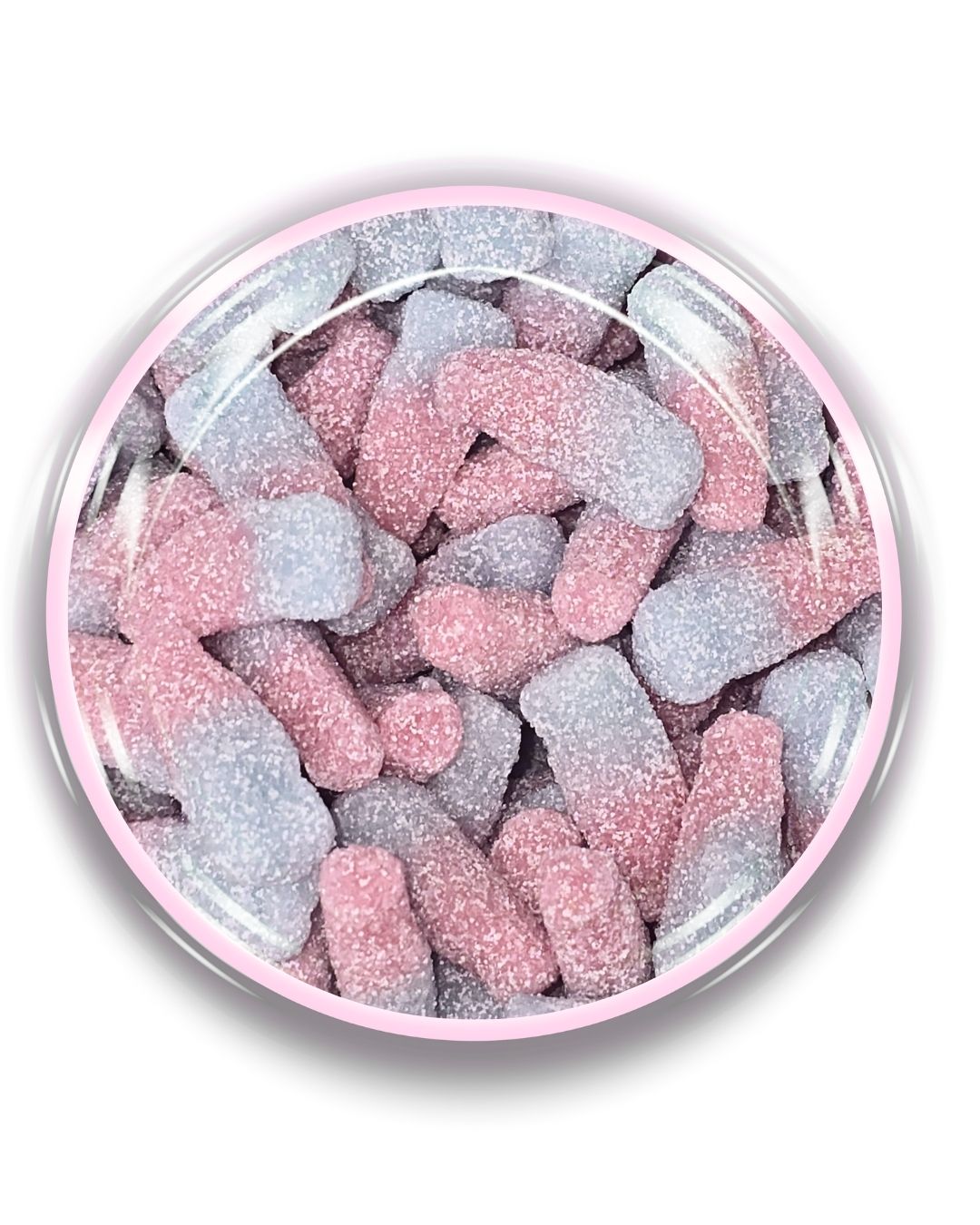 Fizzy Bubblegum Bottles