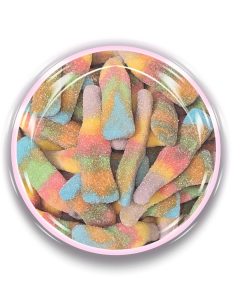 Multi Coloured Fruit Bottles