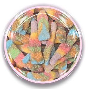 Multi Coloured Fruit Bottles