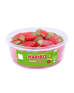 Haribo Giant Strawberry 825g Tub