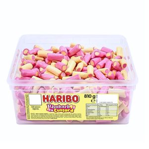Haribo Rhubarb And Custard  810g Tub