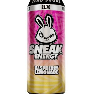 Sneak Energy Raspberry Lemonade 500ml Can