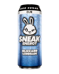 Sneak Energy Blizzard Lemonade 500ml Can
