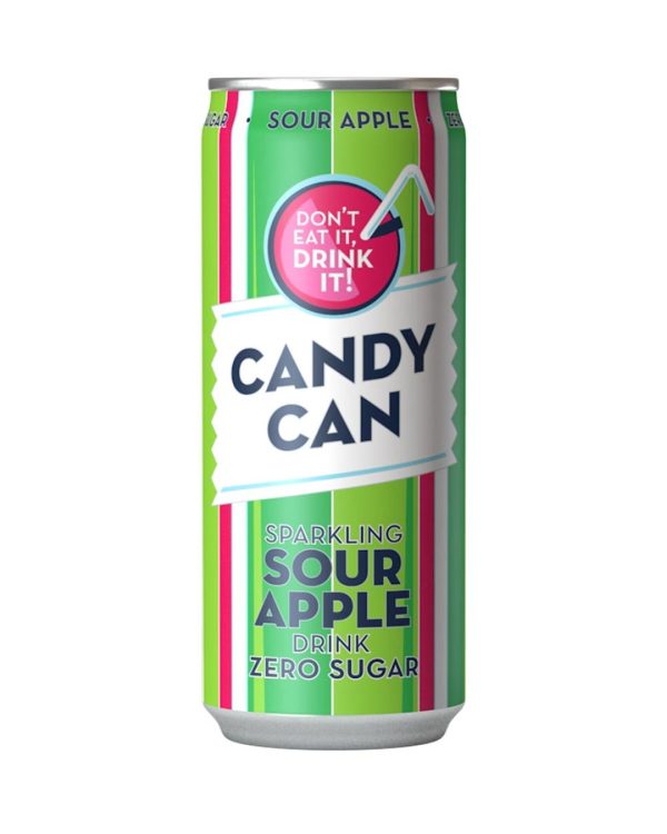 Candy Can Sour Apple 330ml Can
