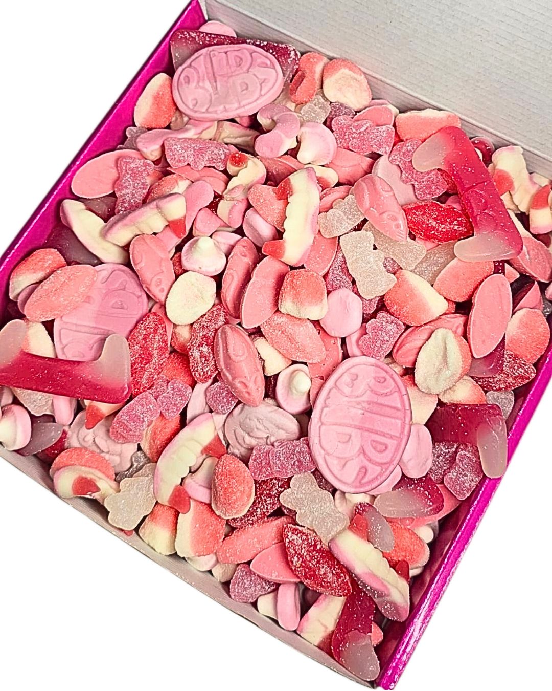 Pink Sweet-Filled Gift Box