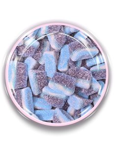 Fizzy Blue Raspberry Slices