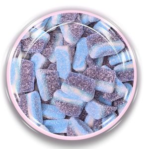 Fizzy Blue Raspberry Slices