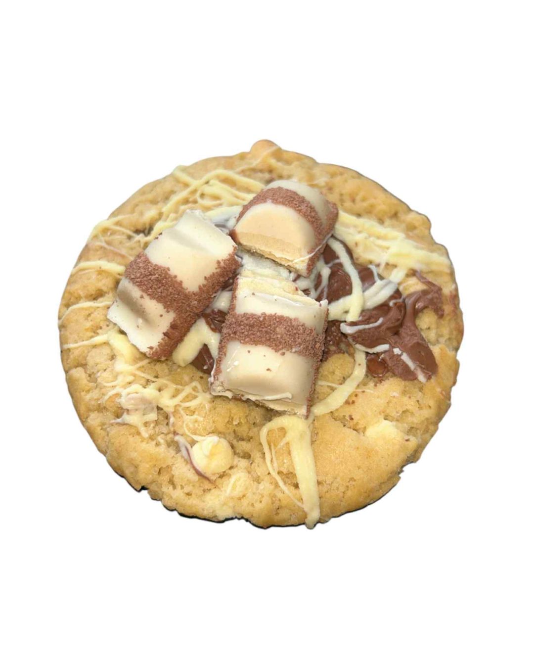 White Kinder Filled Cookie