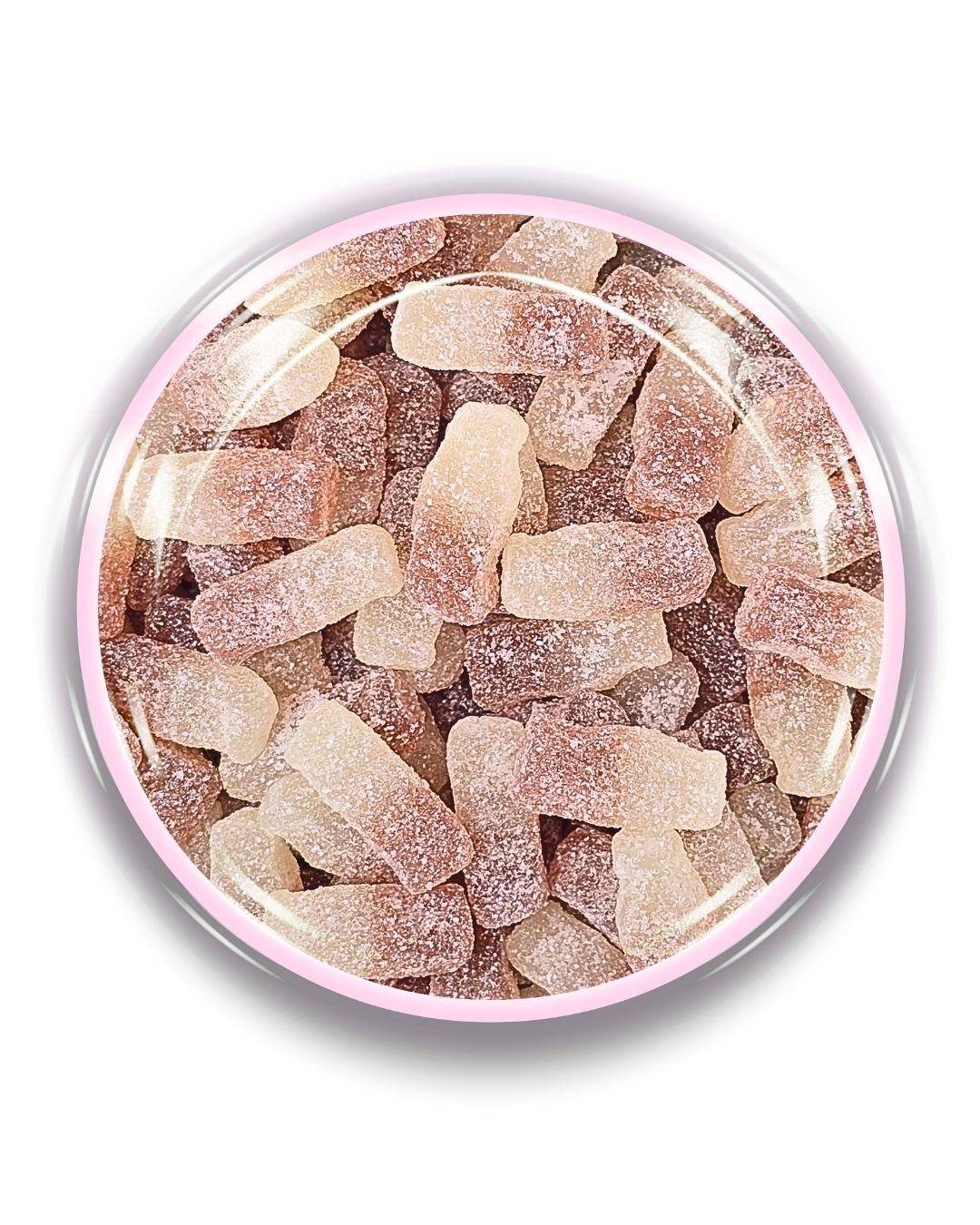 Vegan Fizzy Cola Bottles