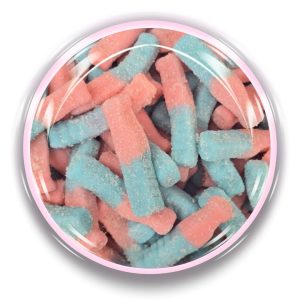 Vegan Fizzy Bubblegum Bottles