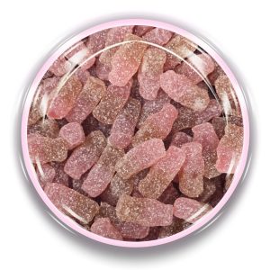 Vegan Fizzy Cherry Cola Bottles