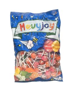 1kg Fruit Flavoured Lollipop Bag