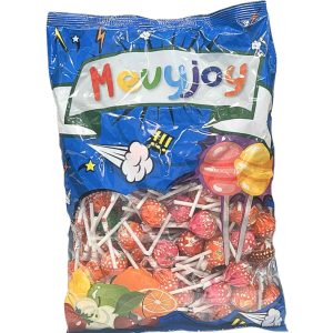 1kg Fruit Flavoured Lollipop Bag