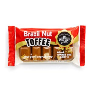 100g Brazil Nut Walkers Toffee Slab