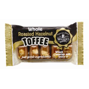 100g Roasted Hazelnut Walkers Toffee Slab