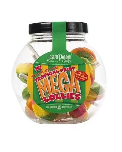 Tropical Mega Lollipop Jar