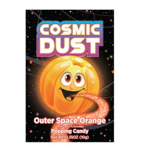 Orange Cosmic Dust Popping Candy
