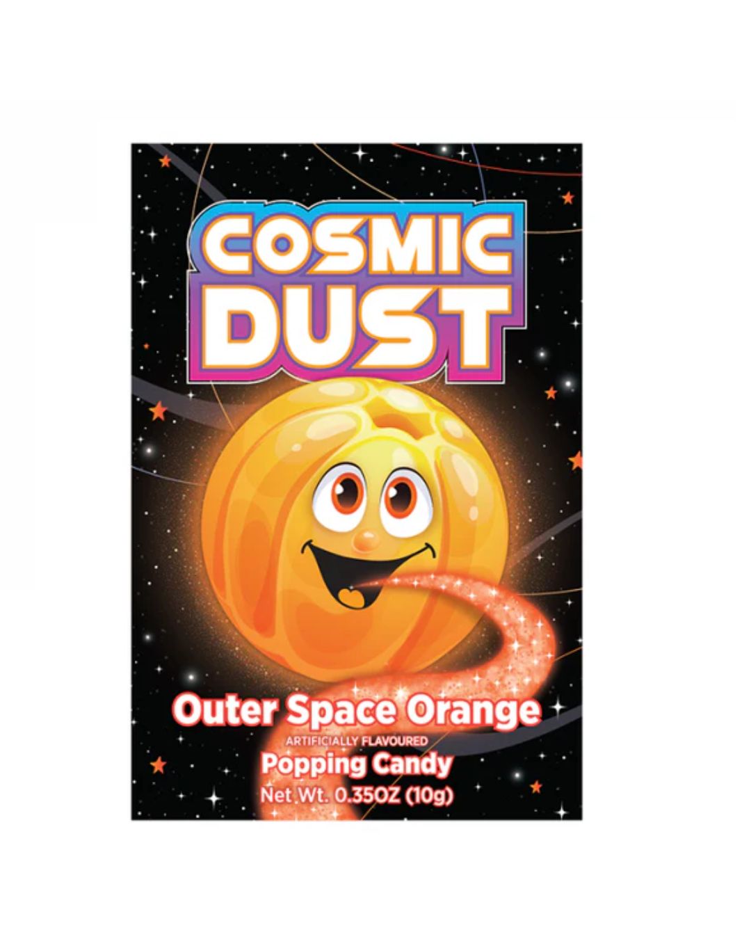 Orange Cosmic Dust Popping Candy