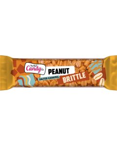 Salted Caramel Peanut Brittle
