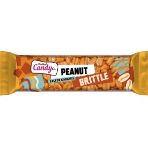 Salted Caramel Peanut Brittle