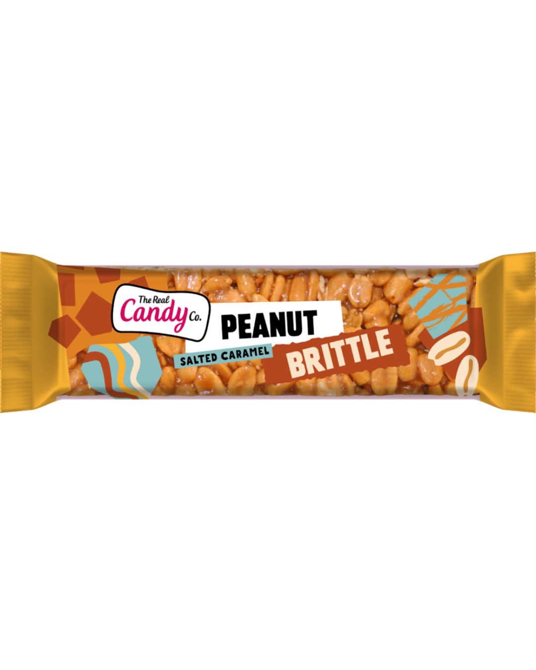 Salted Caramel Peanut Brittle
