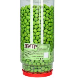 4kg Electric Green M&M Jar
