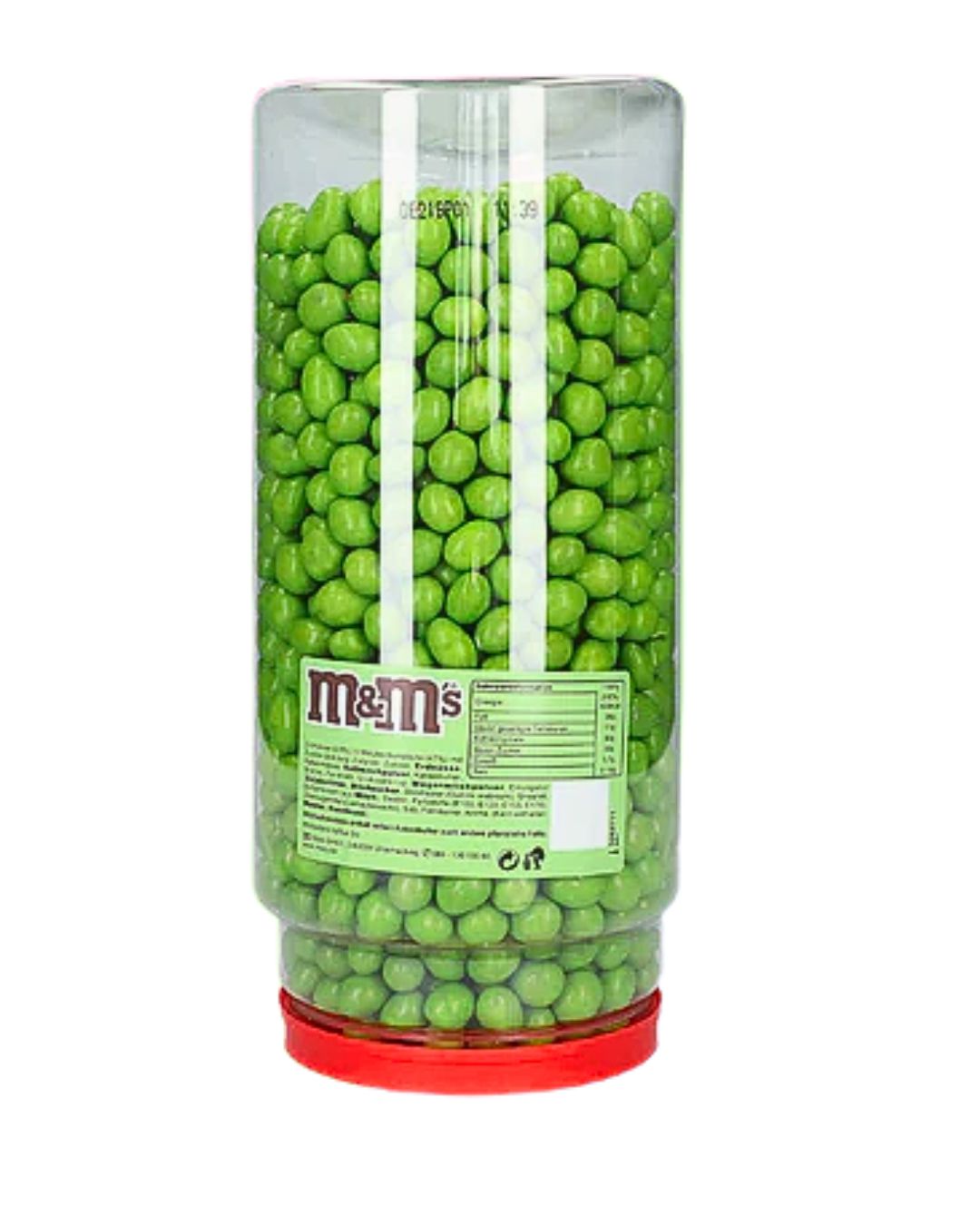 4kg Electric Green M&M Jar