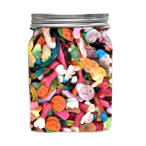 Mini 300g Halloween Jar Filled With Spooky Sweets