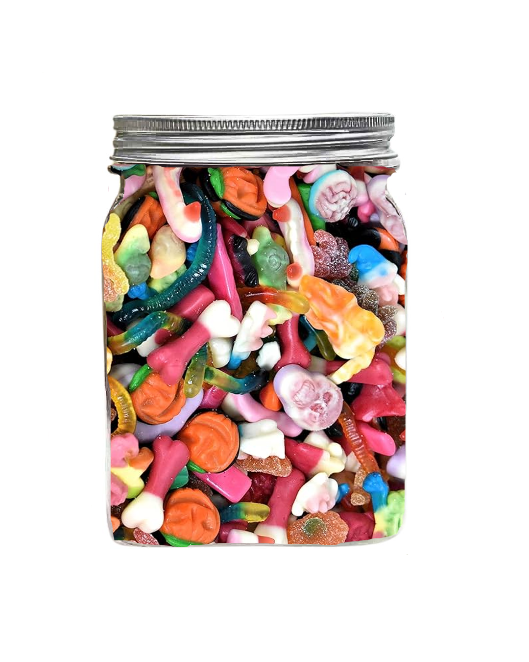 Mini 300g Halloween Jar Filled With Spooky Sweets