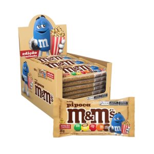 Imported 18 Pack Of M&M Popcorn