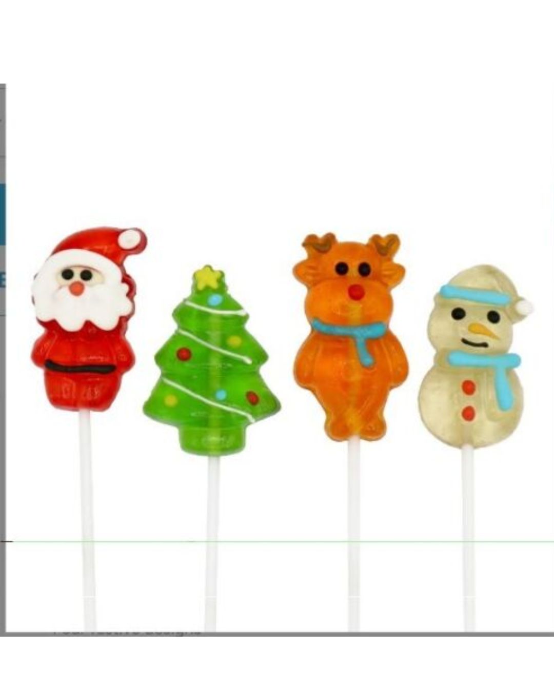 Jelly Christmas Lolly Bundle Of 4 Lollies