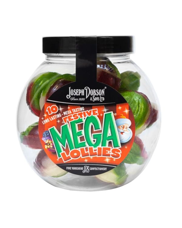 Christmas Festive Lollipop Jar