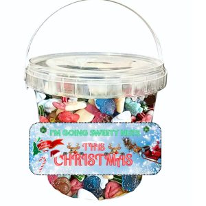 Christmas Sweets In A 1.5kg Mega Bucket