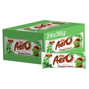24 Bulk Box of Aero Peppermint Chocolate