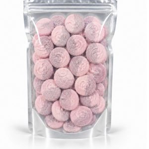 500g Fizzy Strawberry and Cherry Faces