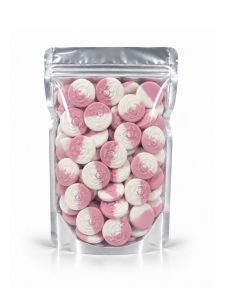 500g Raspberry and Vanilla Flavoured Faces
