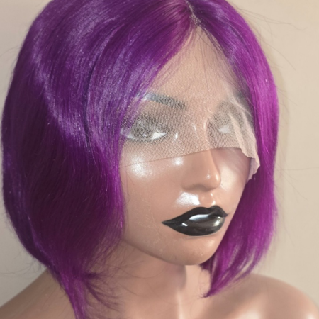 Bob wig short (Purple)