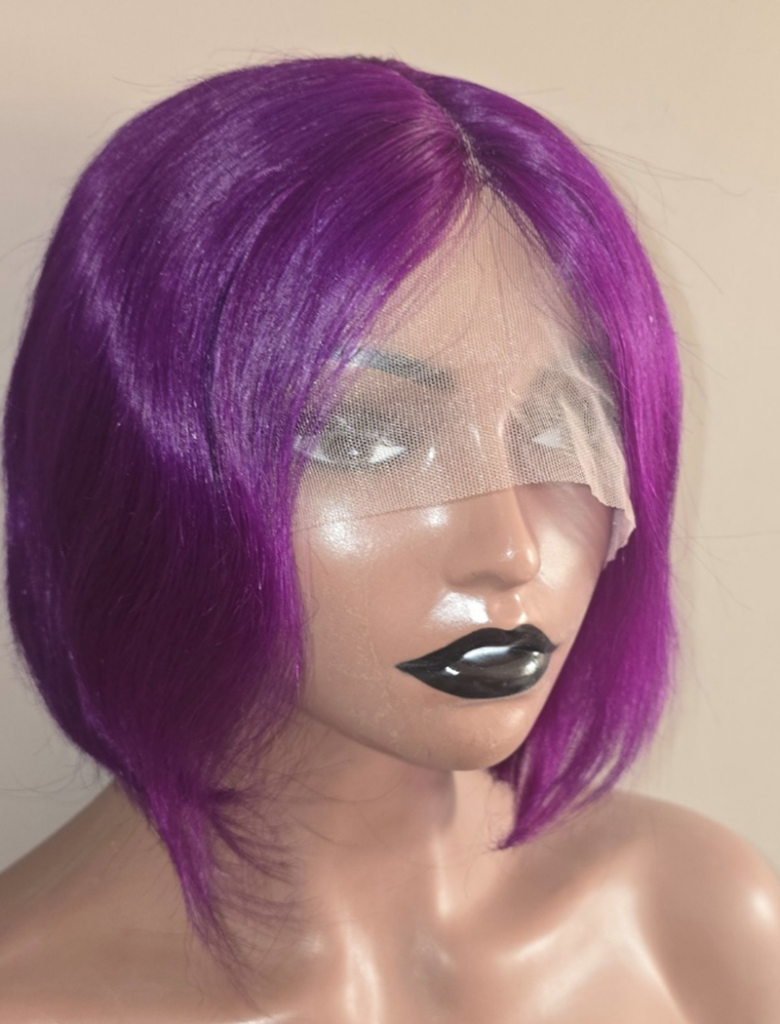 Bob wig short (Purple)